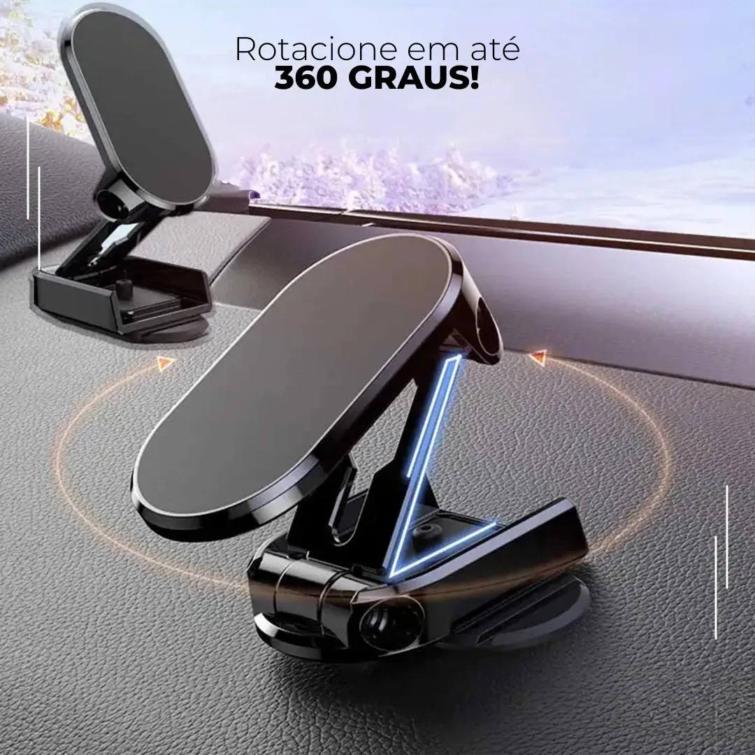 Suporte Magnético Dobrável para Celular (Kit com 2)