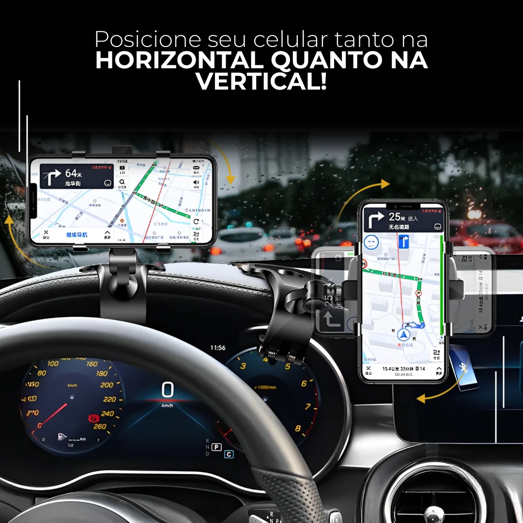 Suporte de Celular com Garra 3 em 1 (Kit com 2)