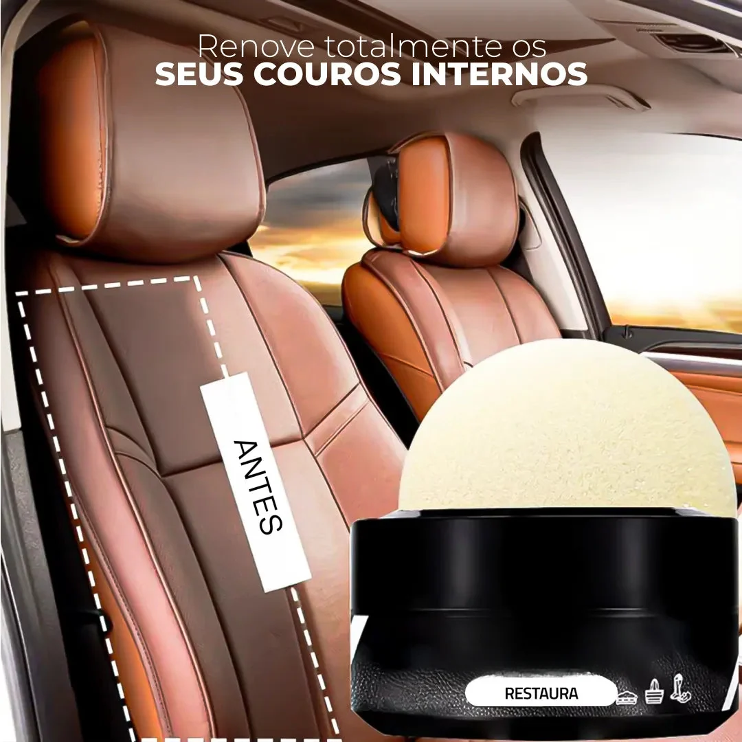 Revitalizador de Interior com Esponja Aplicadora